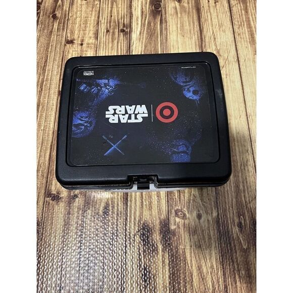 Thermos - Black Star Wars Plastic Lunch Box Made in USA TARGET EXCLUSIVE - Picture 4 of 8